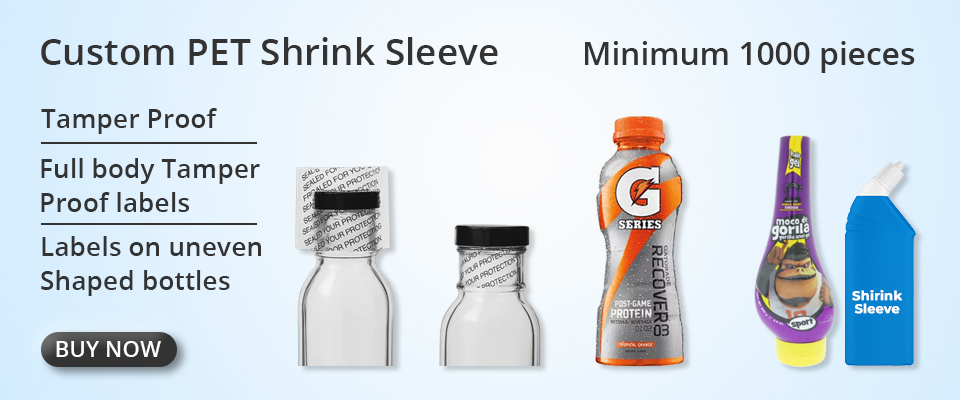 Custom PET Shrink Sleeve